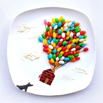 Tranh nghệ thuật “dệt” từ thực phẩm - 12 An Tử